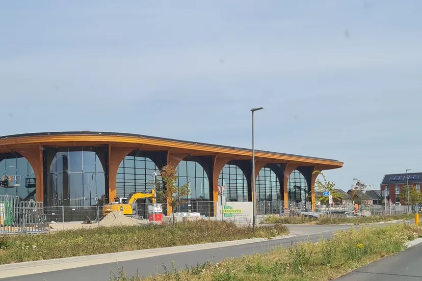 nieuwe jumbo in aanbouw