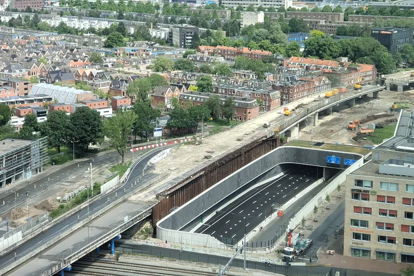 nieuwe ringweg in aanbouw