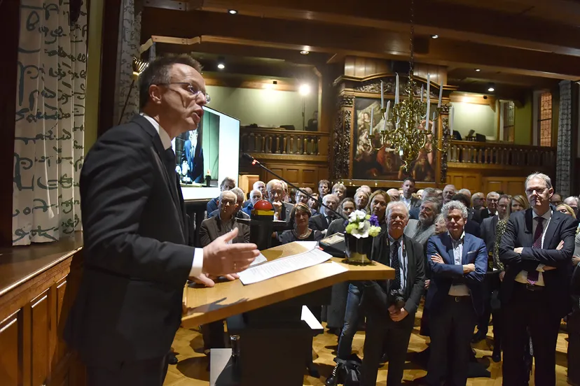 nieuwjaarsontvangst 8 januari