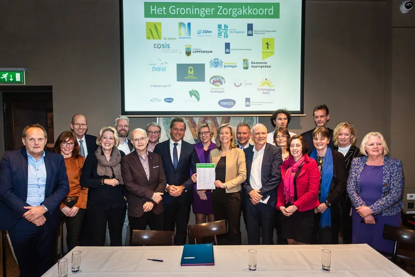 ondertekening het groninger zorgakkood