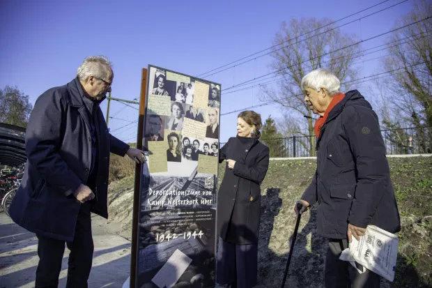 oorlogsmarkering station haren onthuld