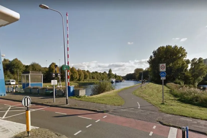 oostkant noord willemskanaal groningen fietspad