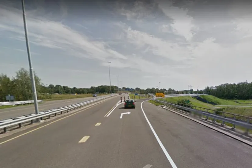 oprit afrit naar oostelijke ringweg