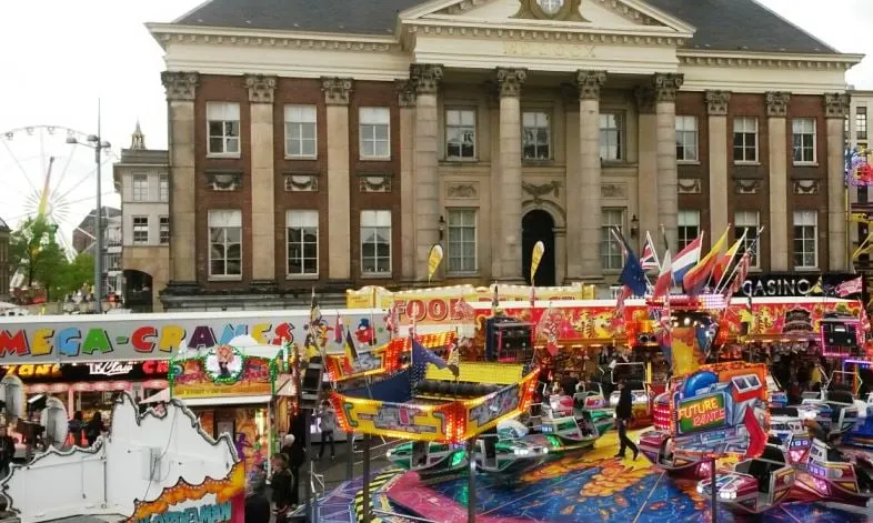 overzicht grote en vismarkt