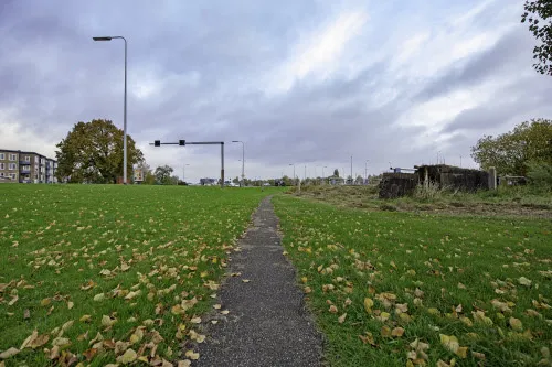 pad bij de oude oostersluis