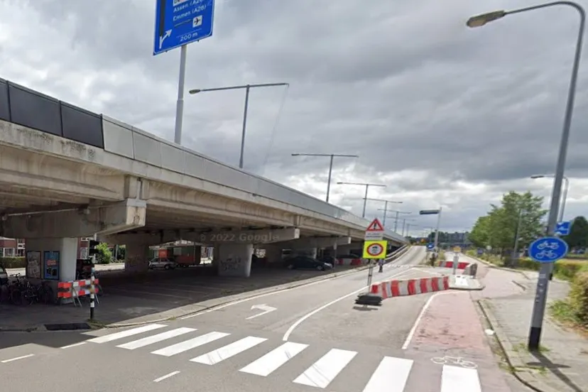 parkweg richting brailleweg