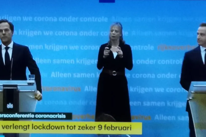 persconferentie 12 januari