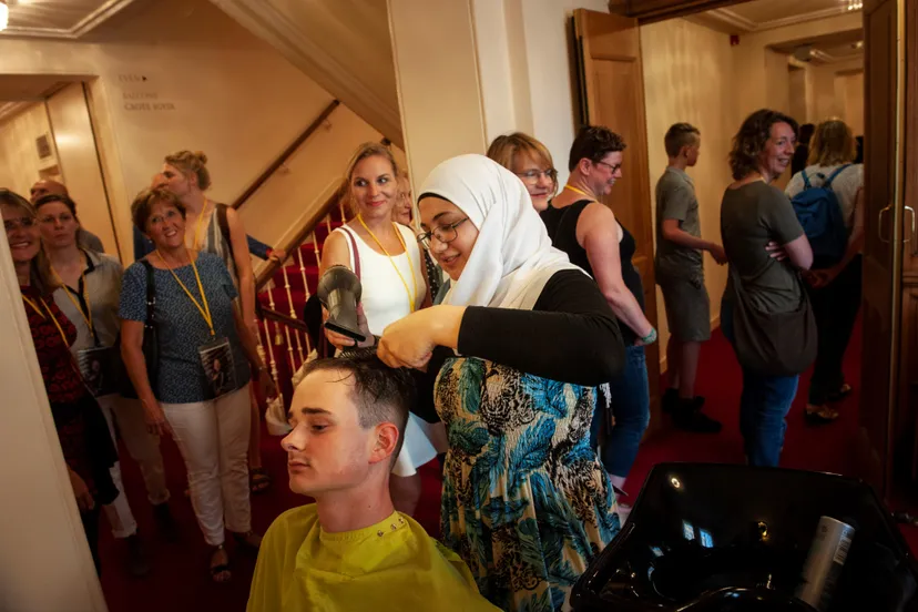 persfoto de wijk de wereld 1 reyer boxem