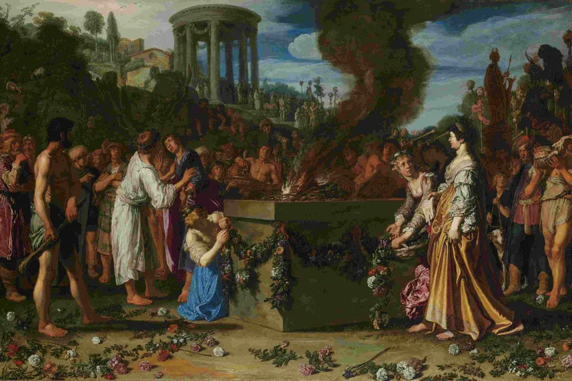 pieter lastman 1583 1663 de offerstrijd tussen orestes en pylades 1614