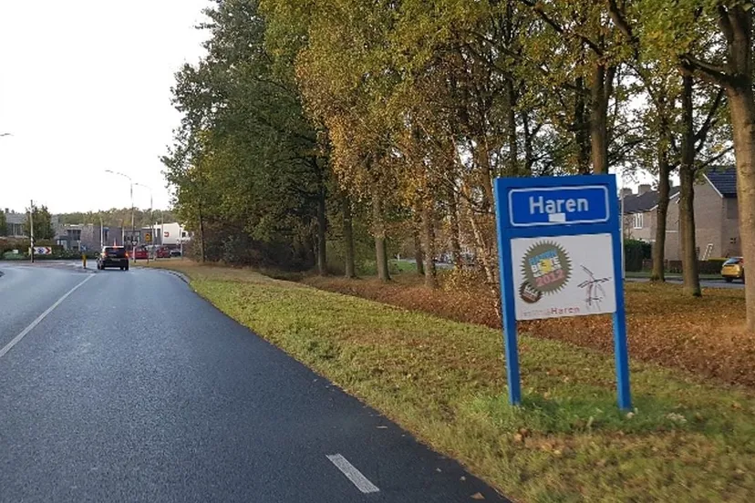 plaatsnaambord haren