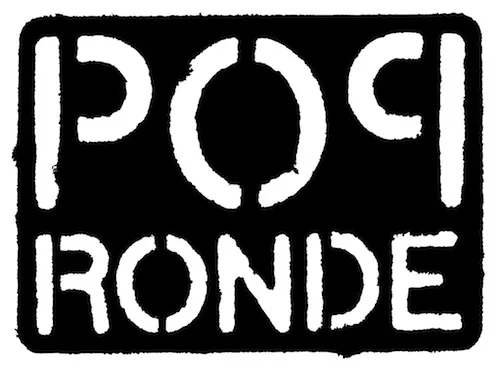 popronde logo zwart
