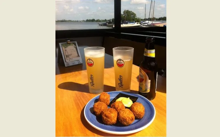 radler knipsel publiek domein