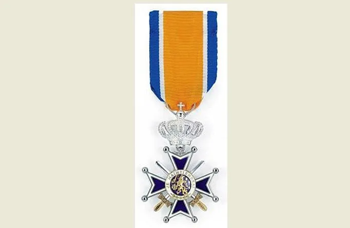 ridder in de orde van oranje nassau knipsel