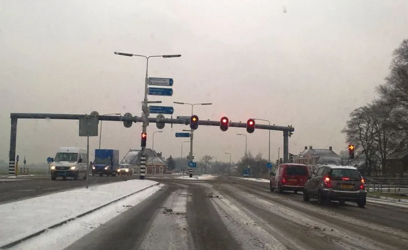 rijksweg sneeuw