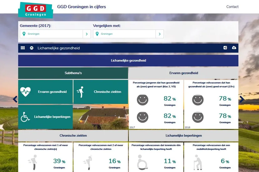 screenshot ggd nieuwe website1