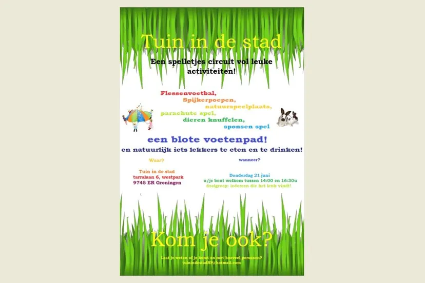 spelletejs circuit en blote voetenpad studenten noorderpoort