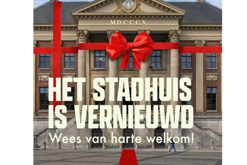 stadhuis vernieuwd