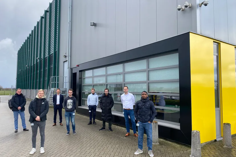 studenten alfa college krijgen les bij northc foto2