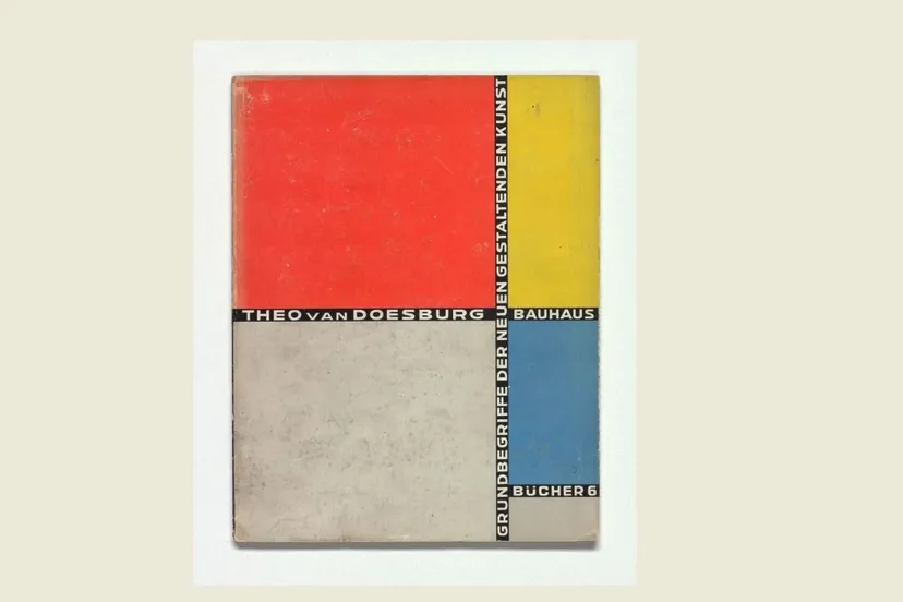 theo van doesburg grundbegriffe der neuen gestaltenden kunst deel 6 uit de reeks bauhausbcher ontwerp theo van doesburg 1925