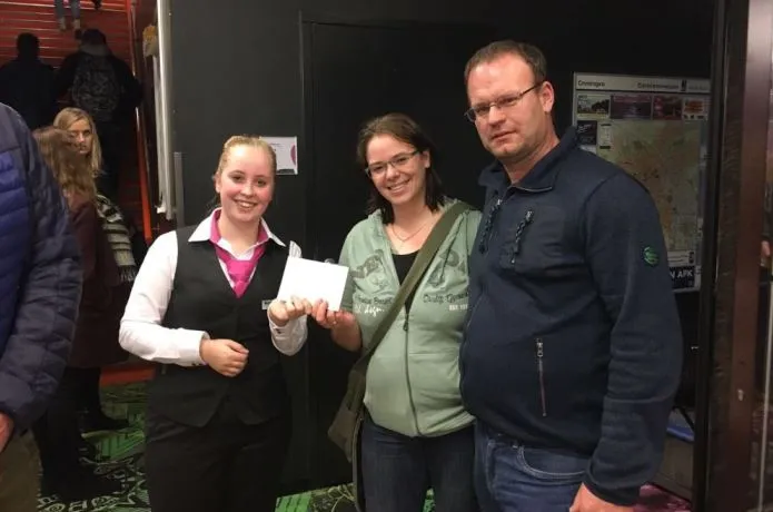 tijdens de informatiemarkt werden tegoedbonnen verloot voor een lunch in het grand caf van noorderpoort euroborg1 foto noorderpoort