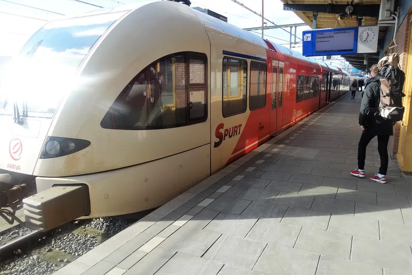 trein naar leeuwarden