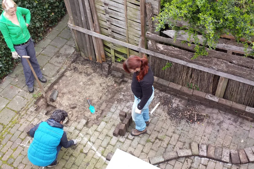 tuin makeover oosterparkwijk