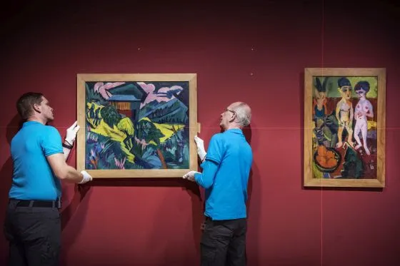 twee werken jan wiegers foto corne sparidaens