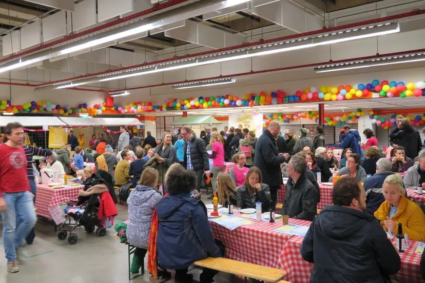 vele bezoekers tijden sint pannekoek in the big building