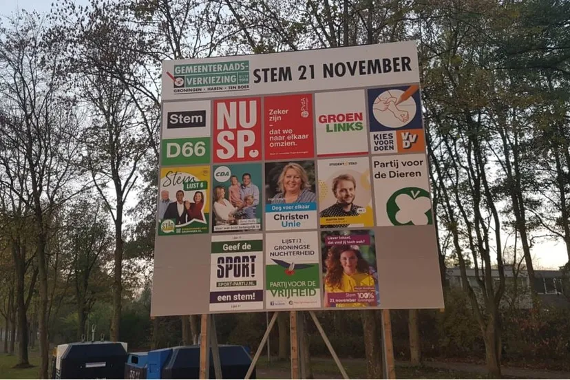 verkiezingsbord