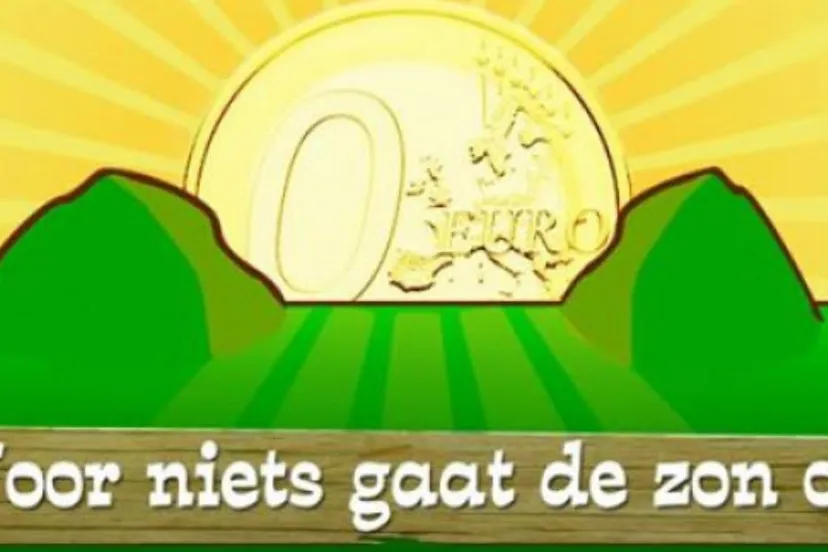 voor niets gaat de zon op1