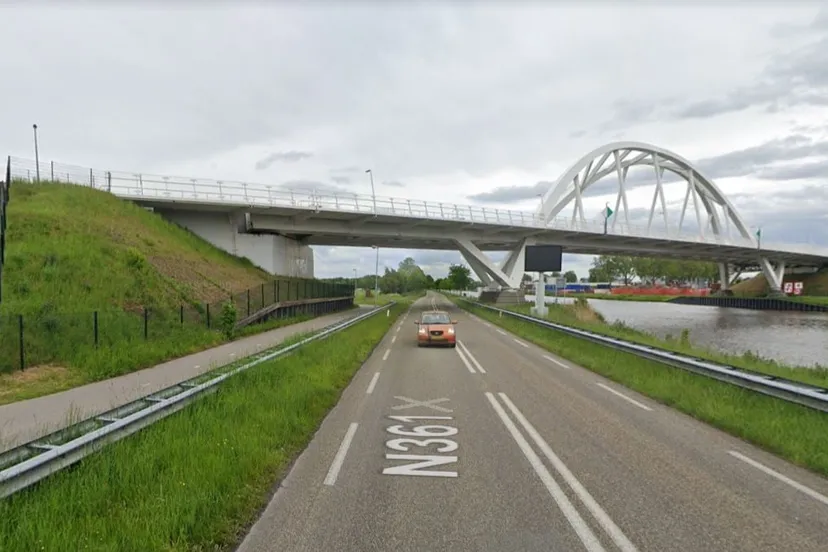 walfridusbrug winsumerweg richting groningen