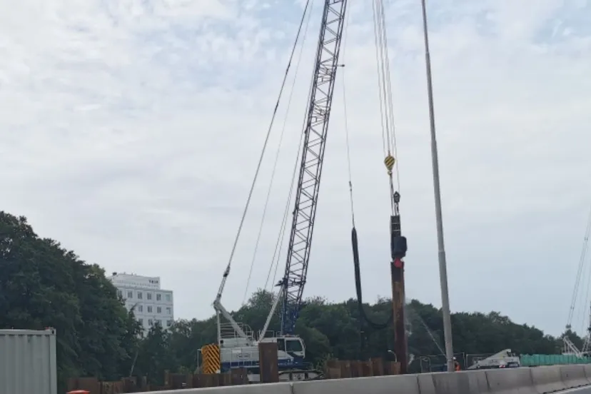 waterloolaan zuiderbegraafplaats damwand