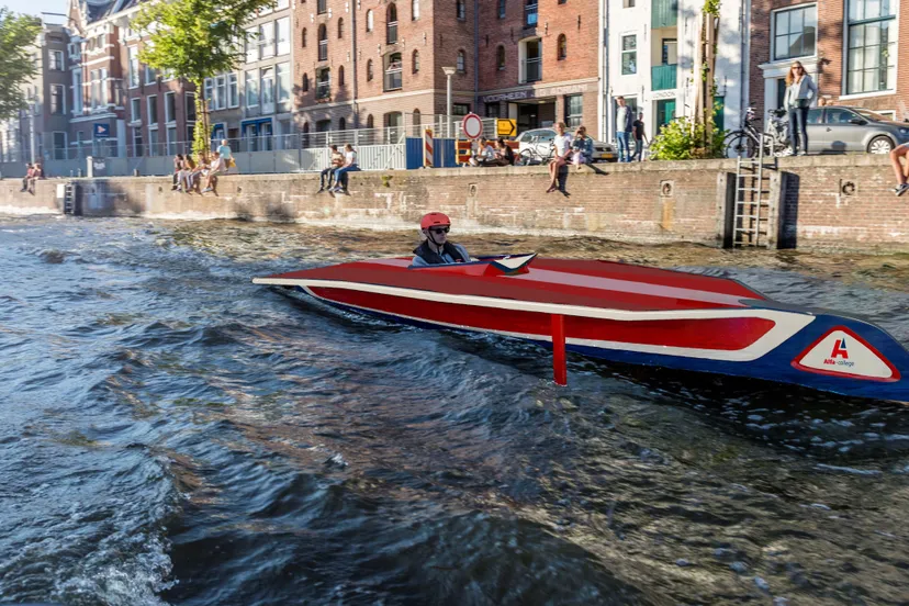 waterstofboot alfa college solar sport one en alfa college