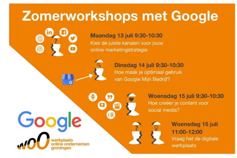 werkplaats online ondernemen groningen