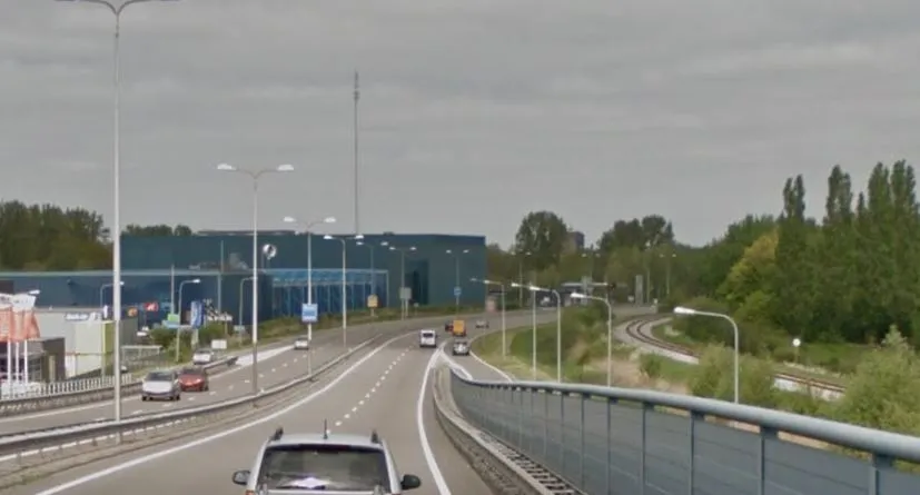 westelijke ringweg richting reitdiep