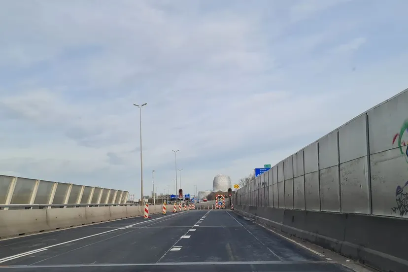 westelijke ringweg vlak voor julianaplein