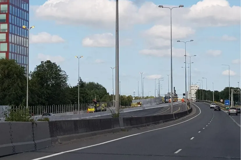 zuidelijke richting naar hoogezand