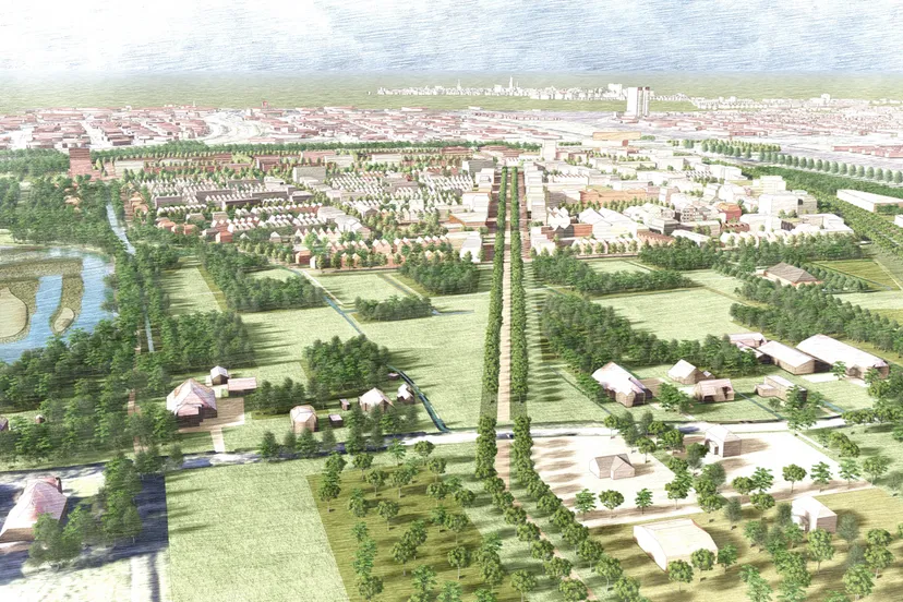 uitbreiding driebondsbos met meer bos