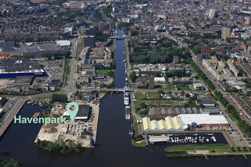 Havenpark-luchtfoto
