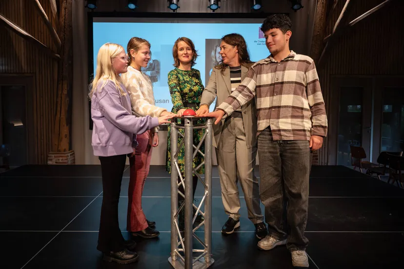 Presentatie van de Onderwijscanon van Groningen. Foto Joost Nuijten