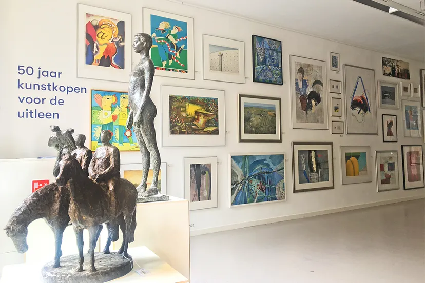 50 jaar kunstkopen tentoonstelling overzicht