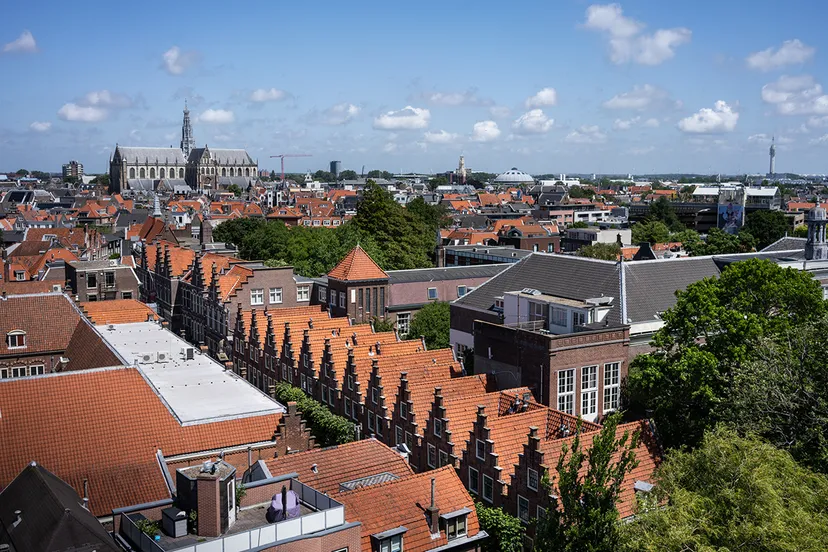 centrum groot heiligland luchtfoto milo dinkelaar