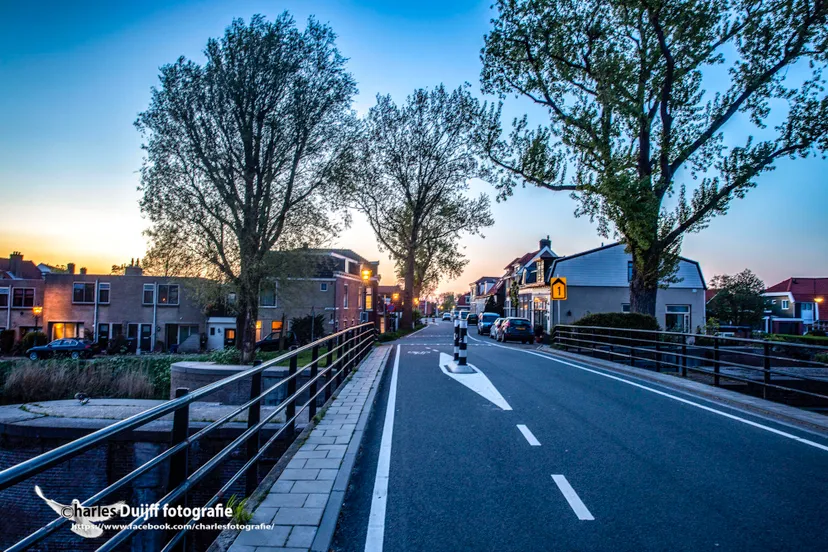 dijk spaarndam schemering 1