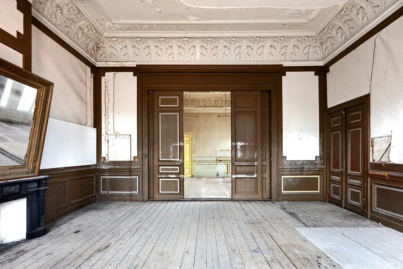 een van de zalen op de verdieping foto stadsherstel amsterdam normafotografia