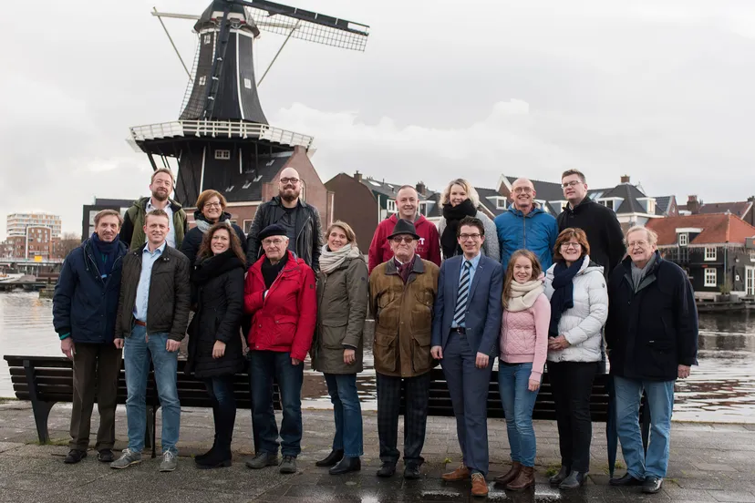 groepsfoto kandidaten christenunie haarlem
