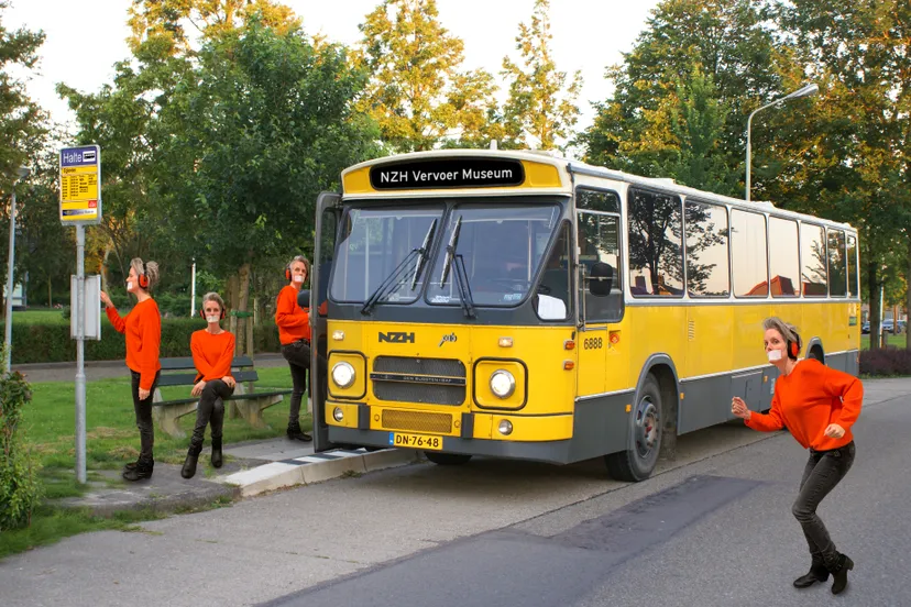 halte eglentier persfoto