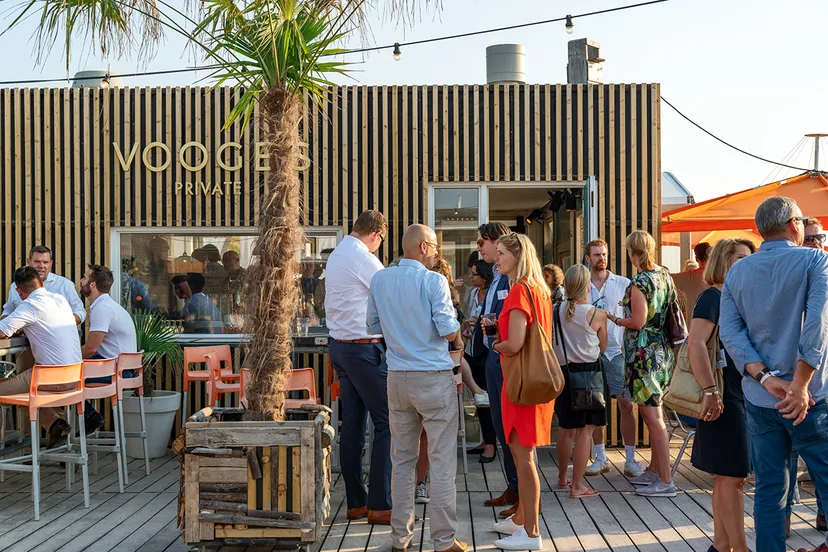 kennemer business beach borrel 2019 vooges strand zandvoort foto linda llambias