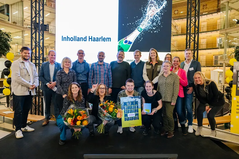 participatieprijs werkgevers 2023 winnaar inholland haarlem persfoto kopieren