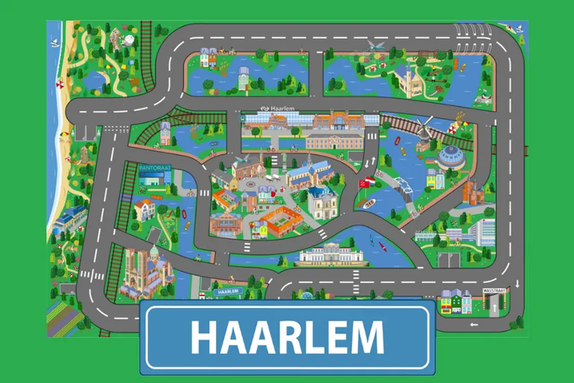 plattegrond haarlem