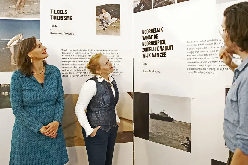 rosan kocken en willeke de groot bij de opening